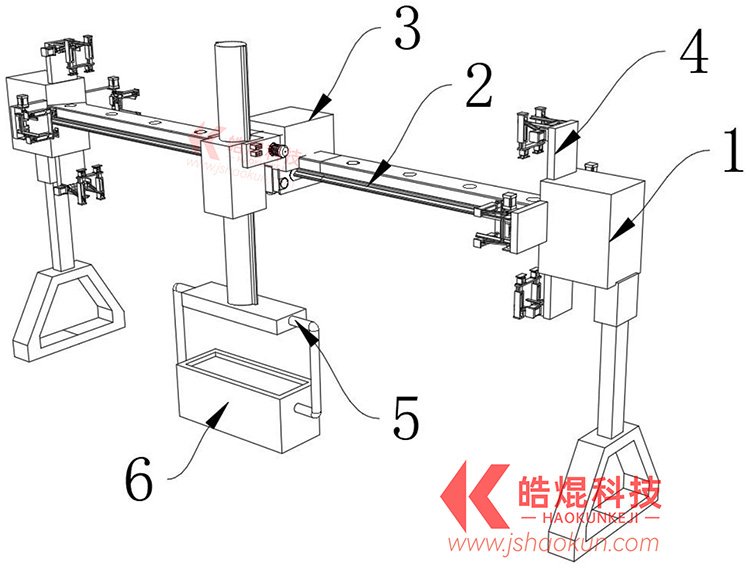 桁架機器人結(jié)構(gòu)圖
