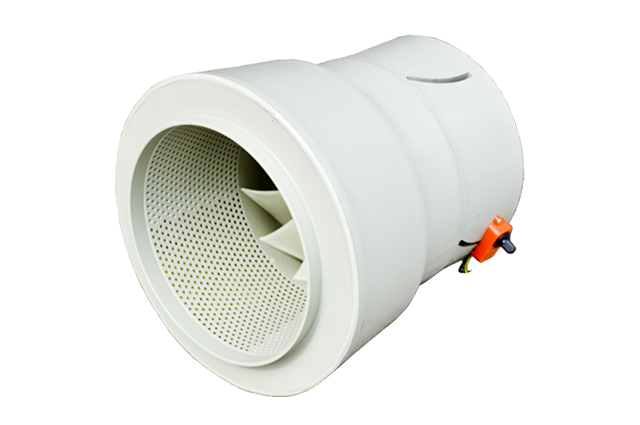 PP混流風機-斜流式管道風機